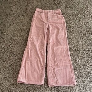 PacSun Light Pink Flare Jeans